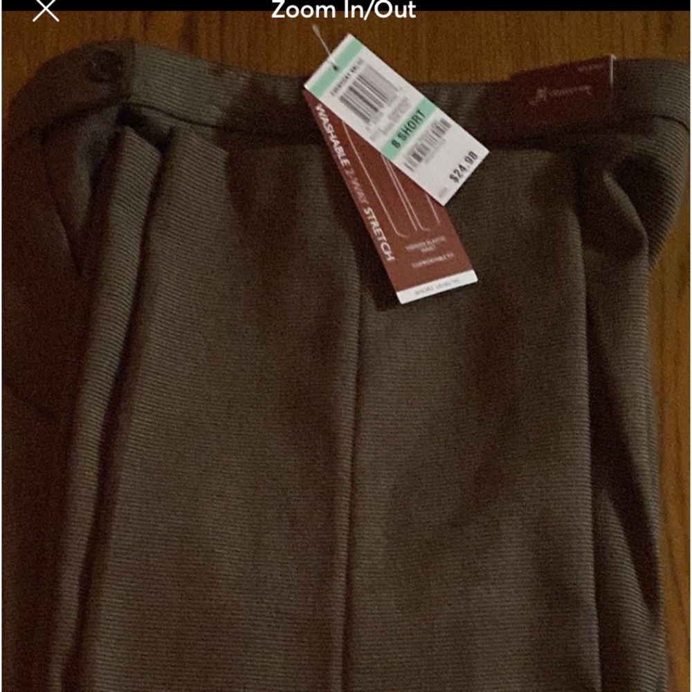 JM Collection Khaki Cropped Pants